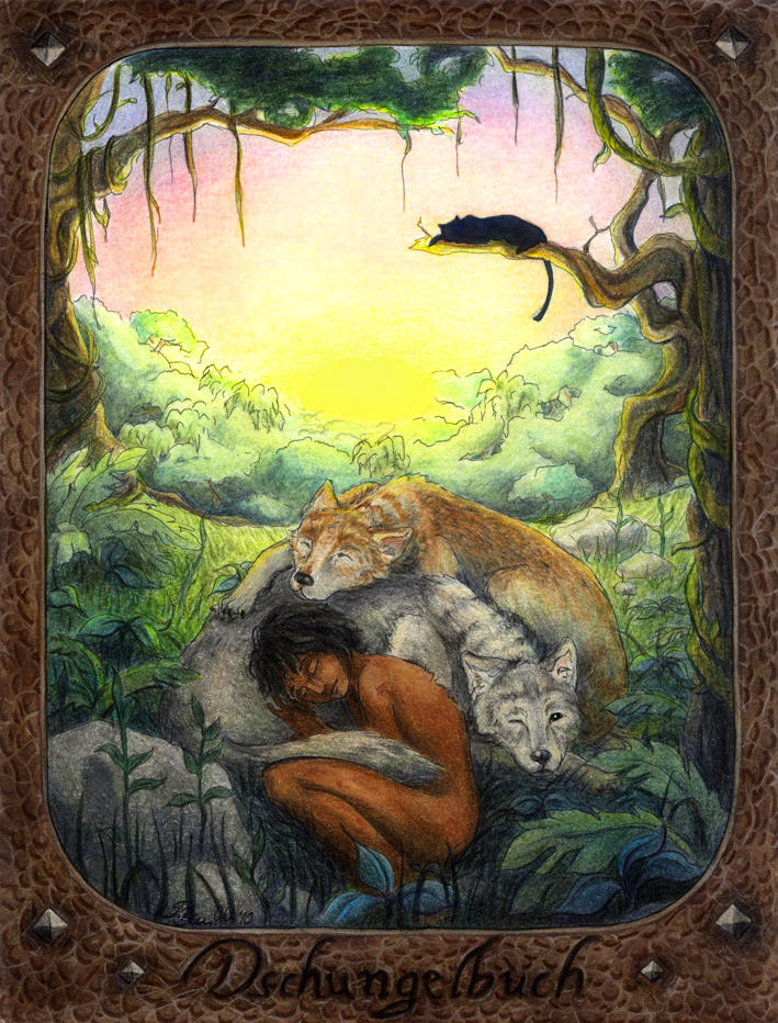 the jungle book by duridya
