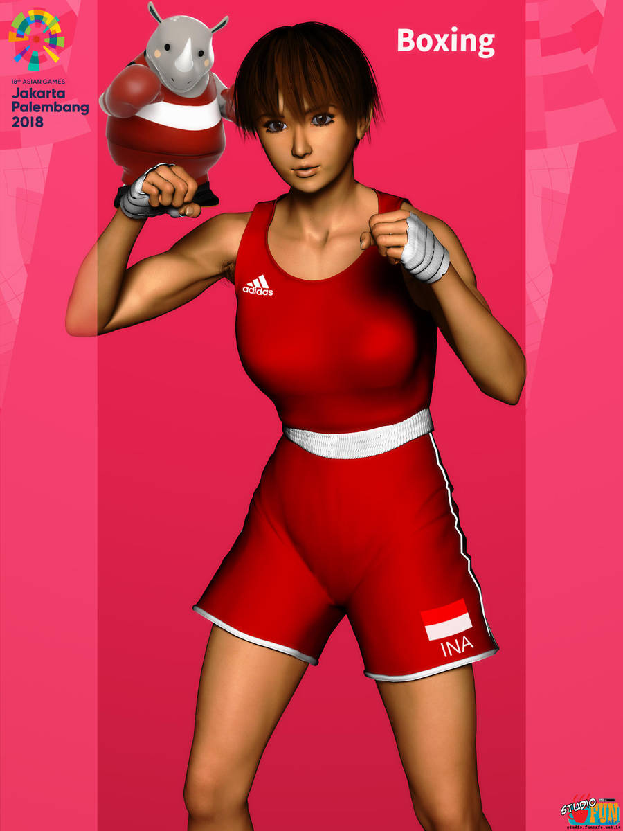 Asian Games 2018: Boxing by Buaya-kun