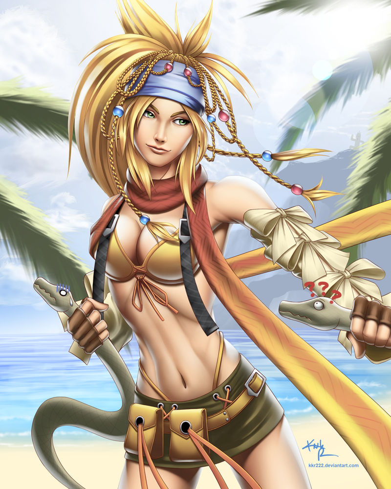 Rikku (Final Fantasy X / X-2) by DigiFlohw
