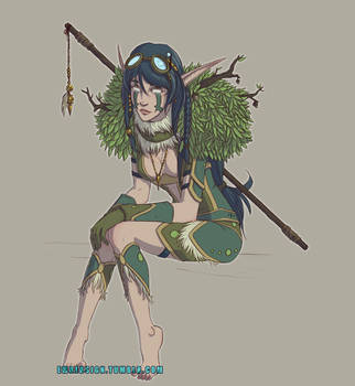 Tzera Kaunai Sunwillow by CrewOfTheBloodyDawn