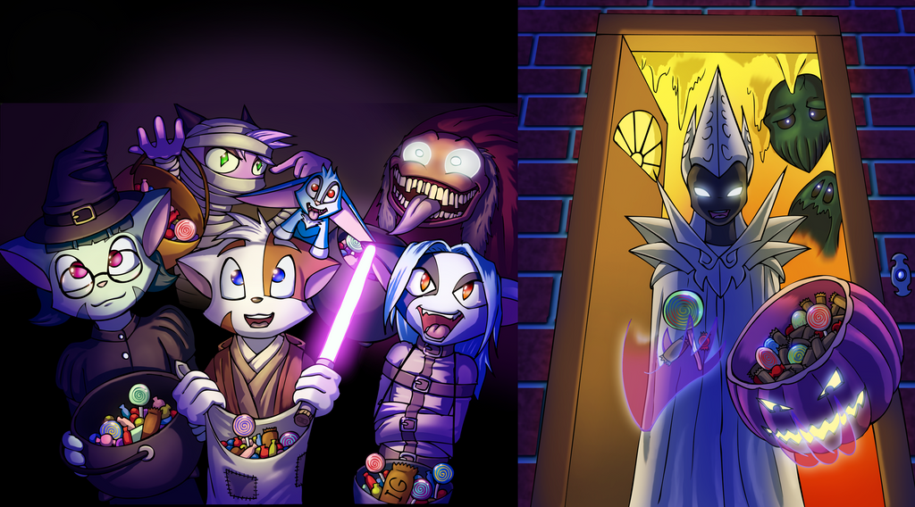 DreamKeepers Trick or Treat by Lord-Kiyo