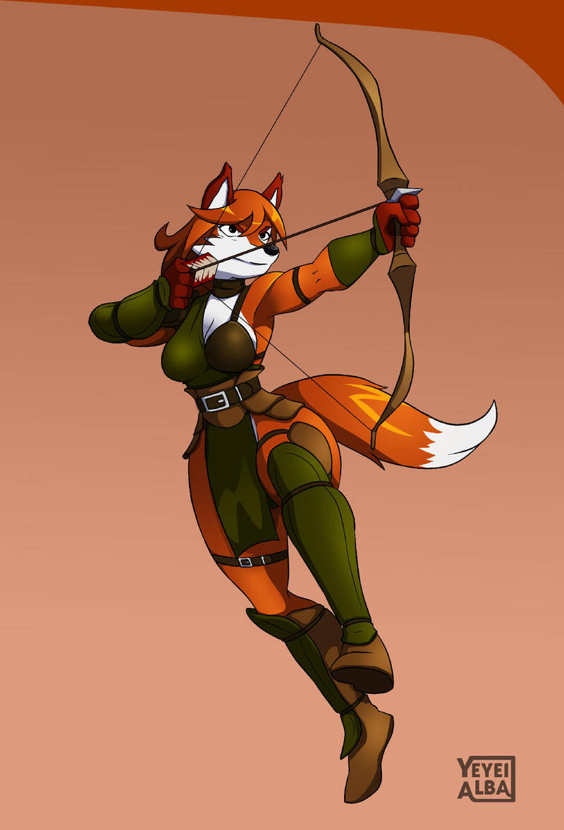 Fox huntress by YeyeiAlba