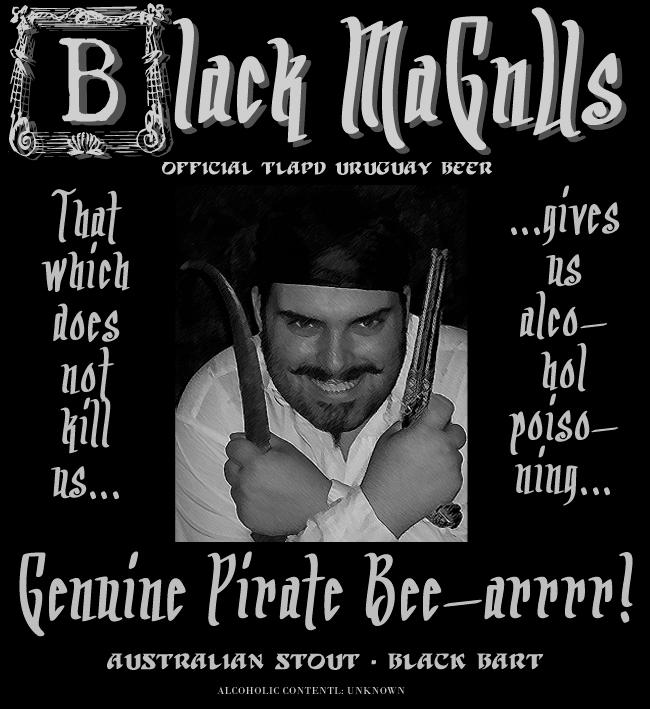 Black MaGnUs Beer Label 01 by lordmagnusen