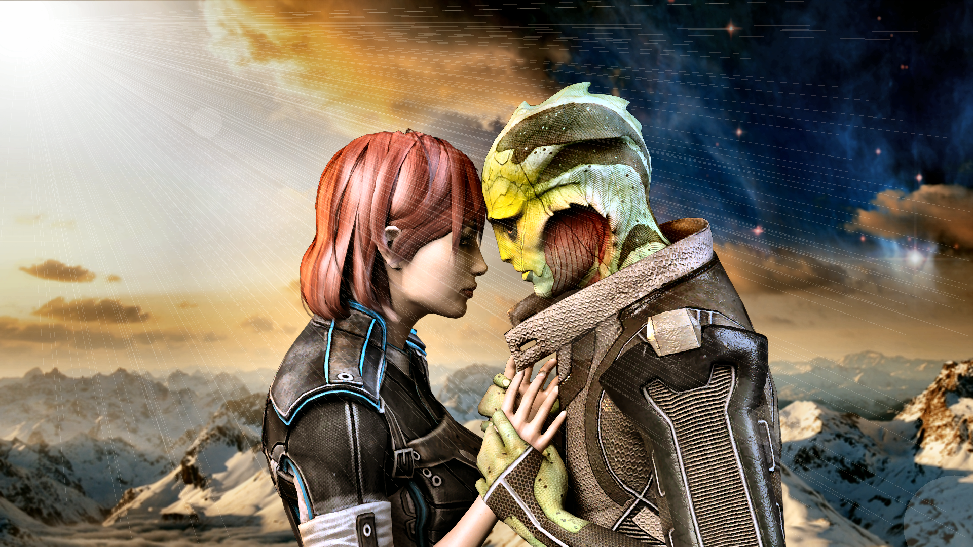 Commission 01: Ezri-Krios (Majestic Moment) by Wellsy71