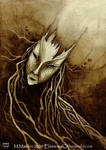 Creature of Bark and Roots by DarkLiminality