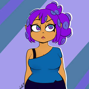 Seafoam the Octoling w background by Blaze-za-hejjihoggu Seafoam the Octoling w background by Blaze-za-hejjihoggu