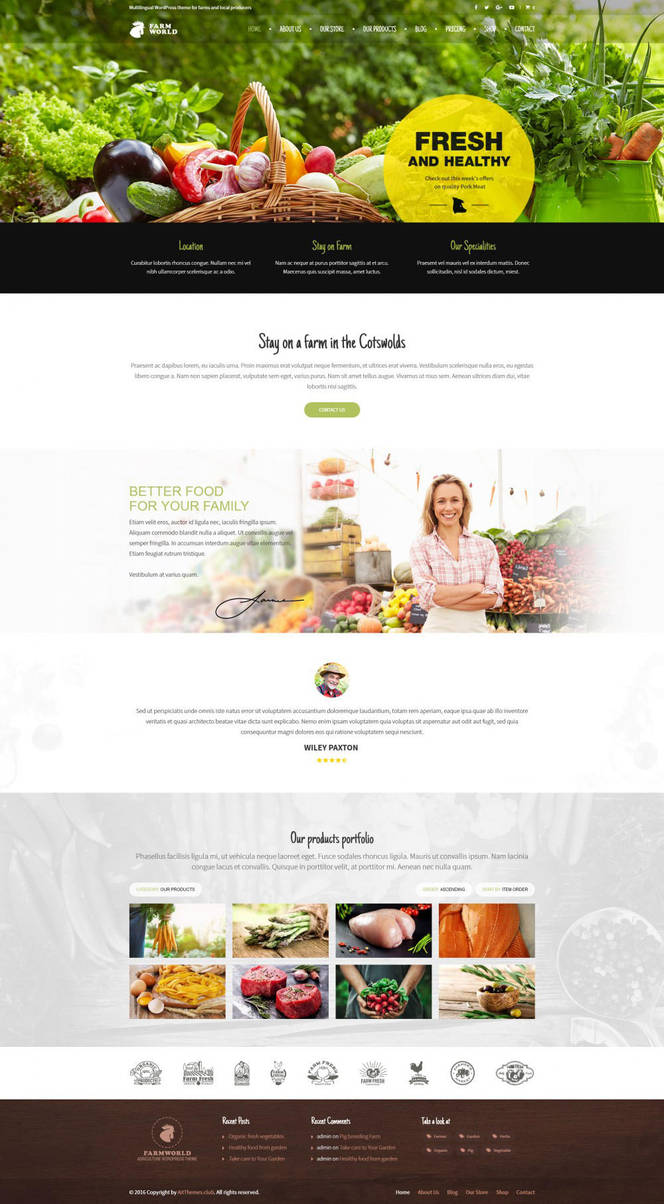 FarmWorld WordPress Theme by ait-themes