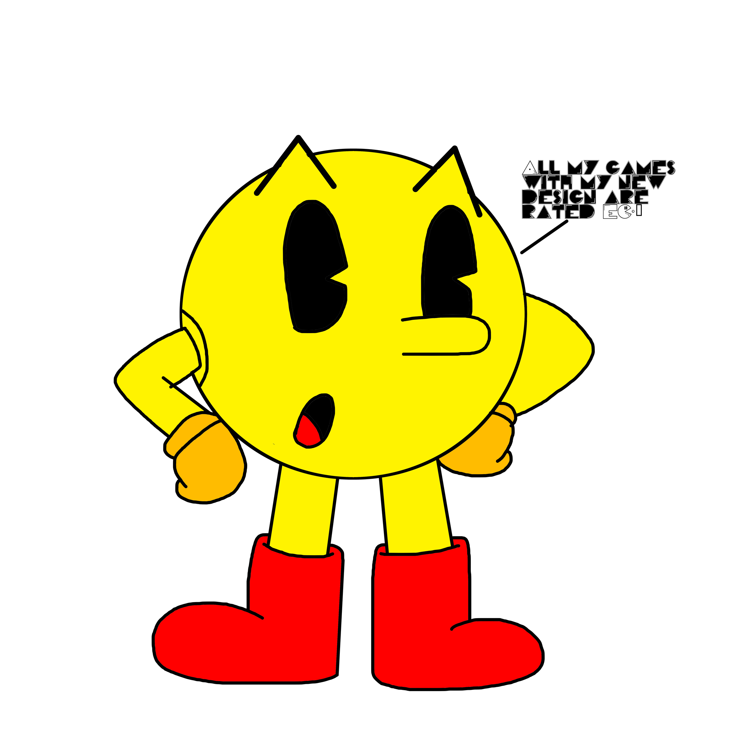 pac man cartoon pac man cartoon