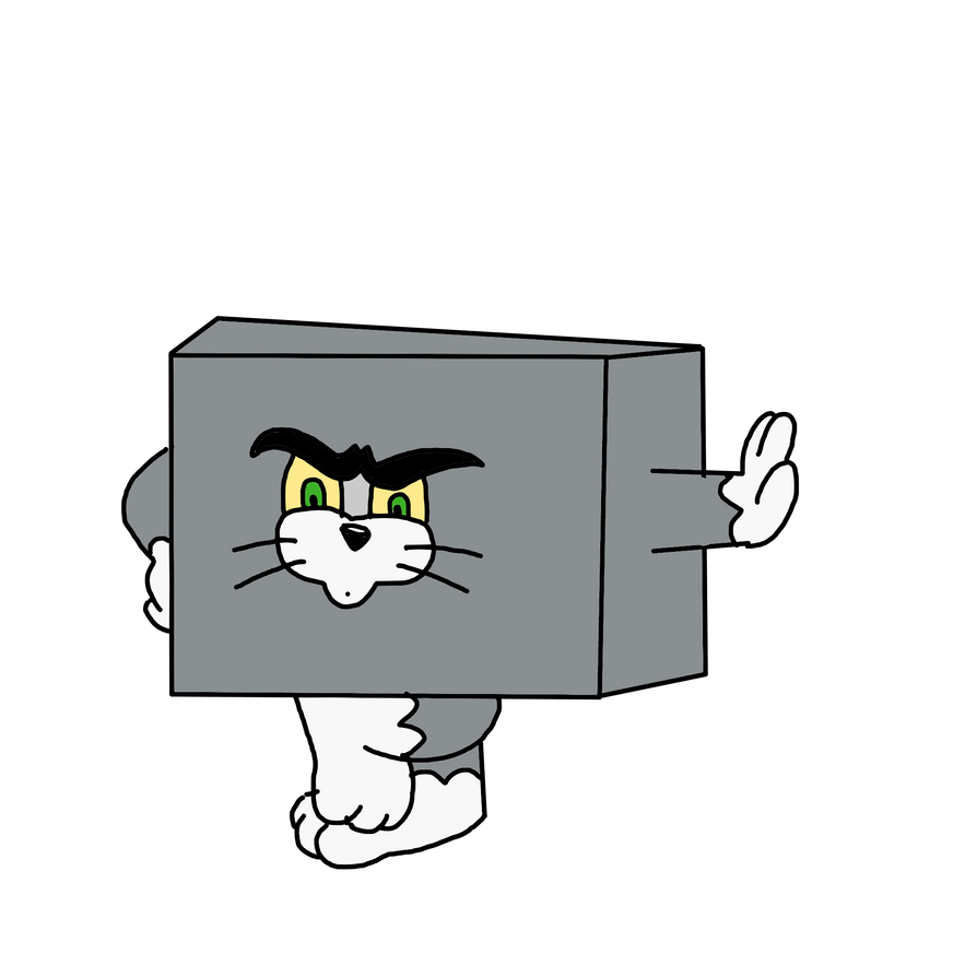 Tom shaped as cube by MarcosPower1996 on DeviantArt