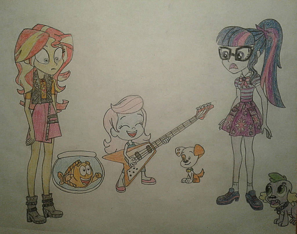 Equestria Ninja Guppies Group 1 by BozzerKazooers on DeviantArt