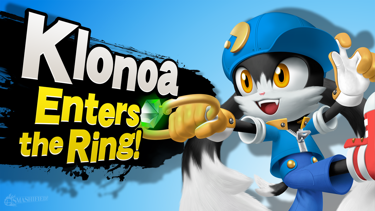 Klonoa Enters the Ring! by hextupleyoodot