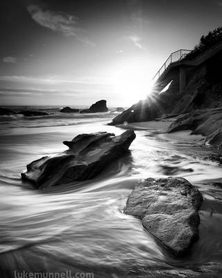 Diamond Street Rocks and Stairs | Laguna Beach, CA by LukeMunnell