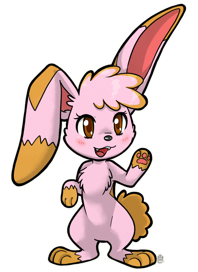 Hey there cute lil bun by Scuterr