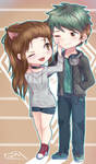 Commission - Victoria and Ethan by Kiumii