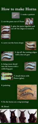 How to make Horns by Ermelyn