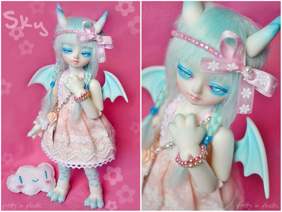 Sky the celestial dragon girl .:01:. by prettyinplastic