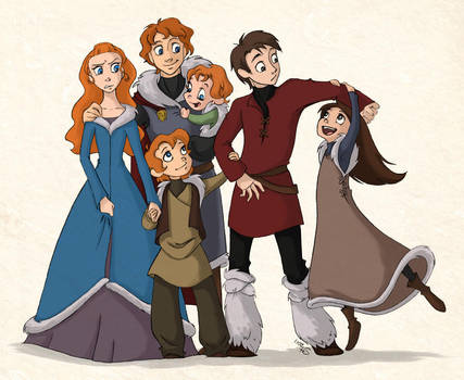 Stark Kids by scaragh
