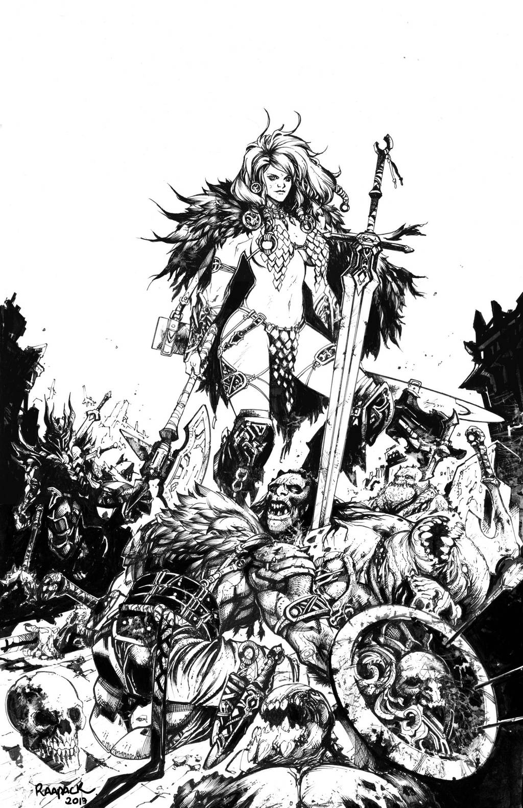RED SONJA by Raapack