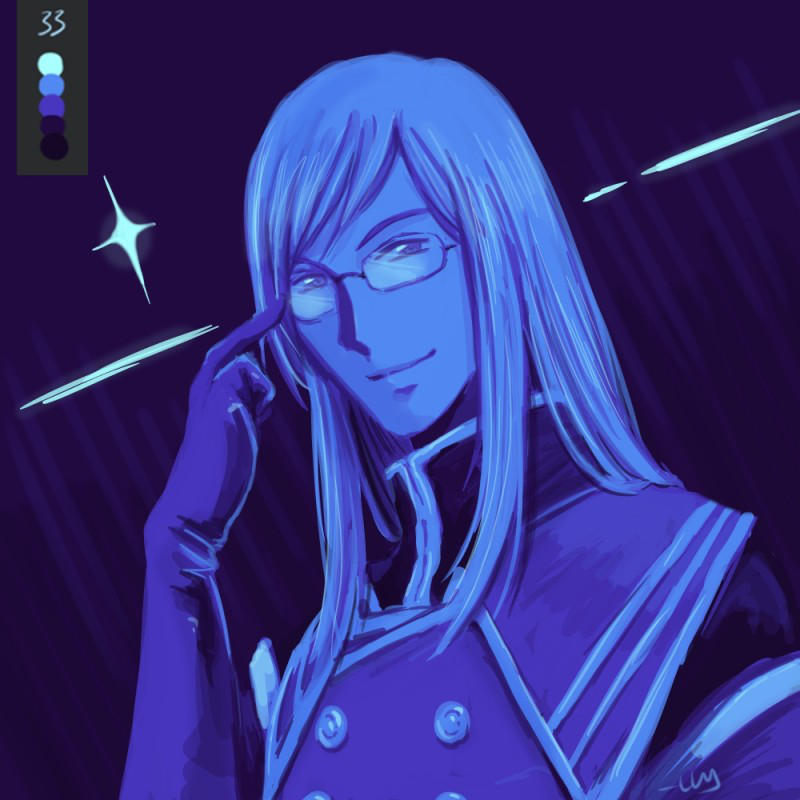 Palette Challange #33: Jade Curtiss by Zue