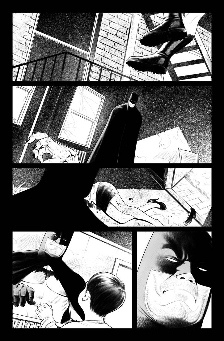 Batman Sample Page 3 by ArminOzdic