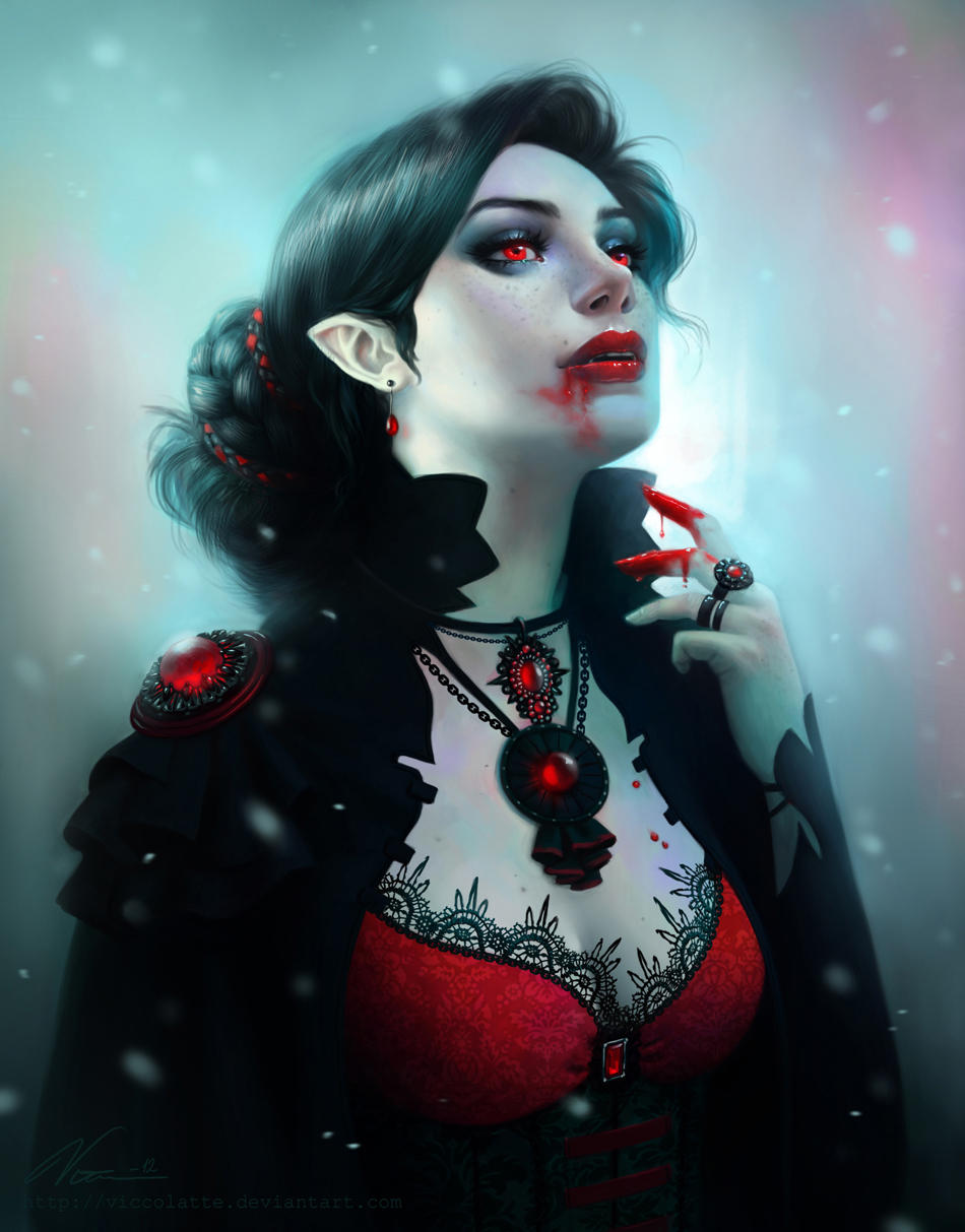 Kiriban - Vampire by Viccolatte