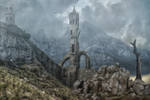 The Ruins 2.. by AledJonesDigitalArt
