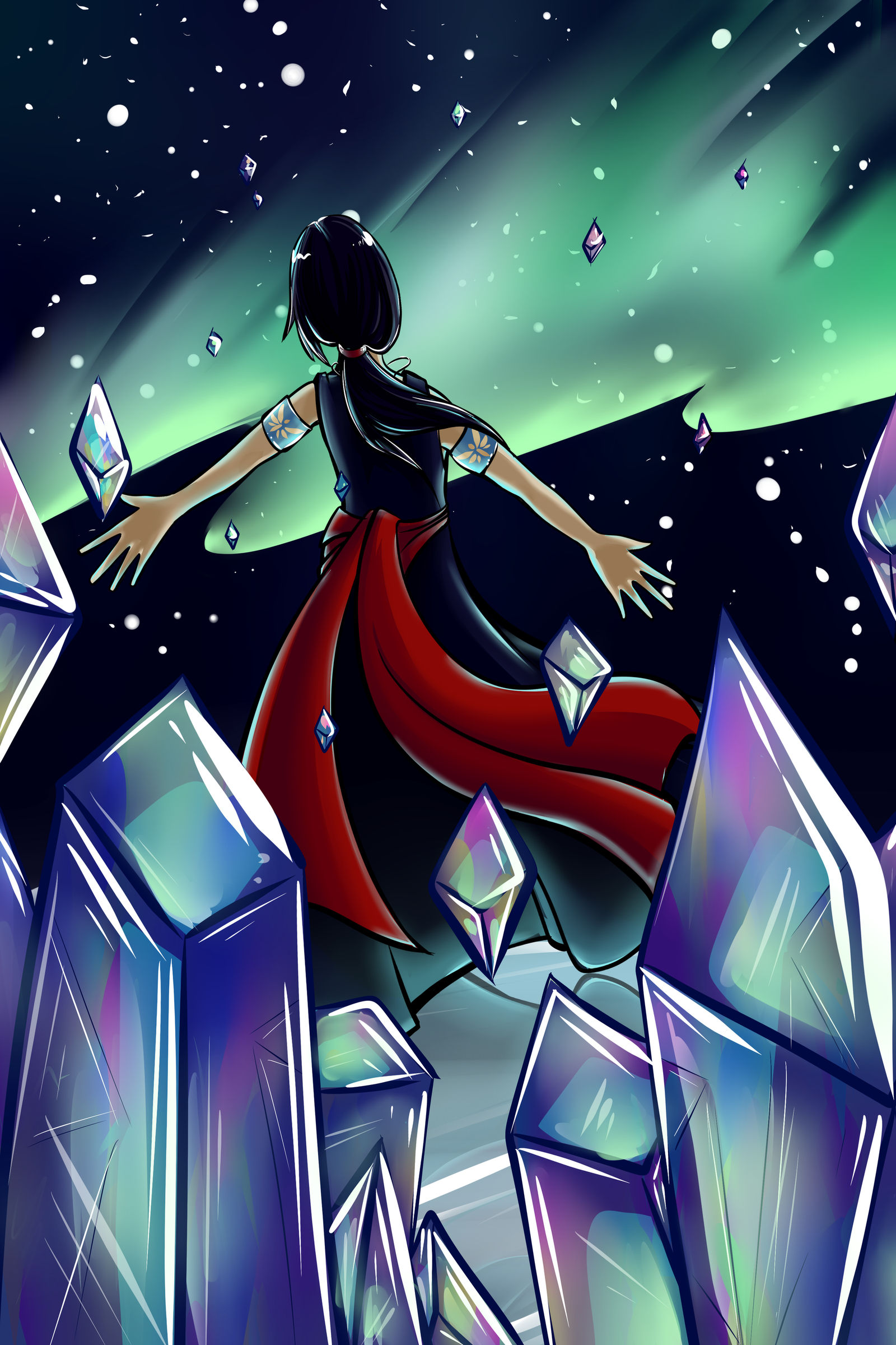 Amidst the Aurora by michelle192837