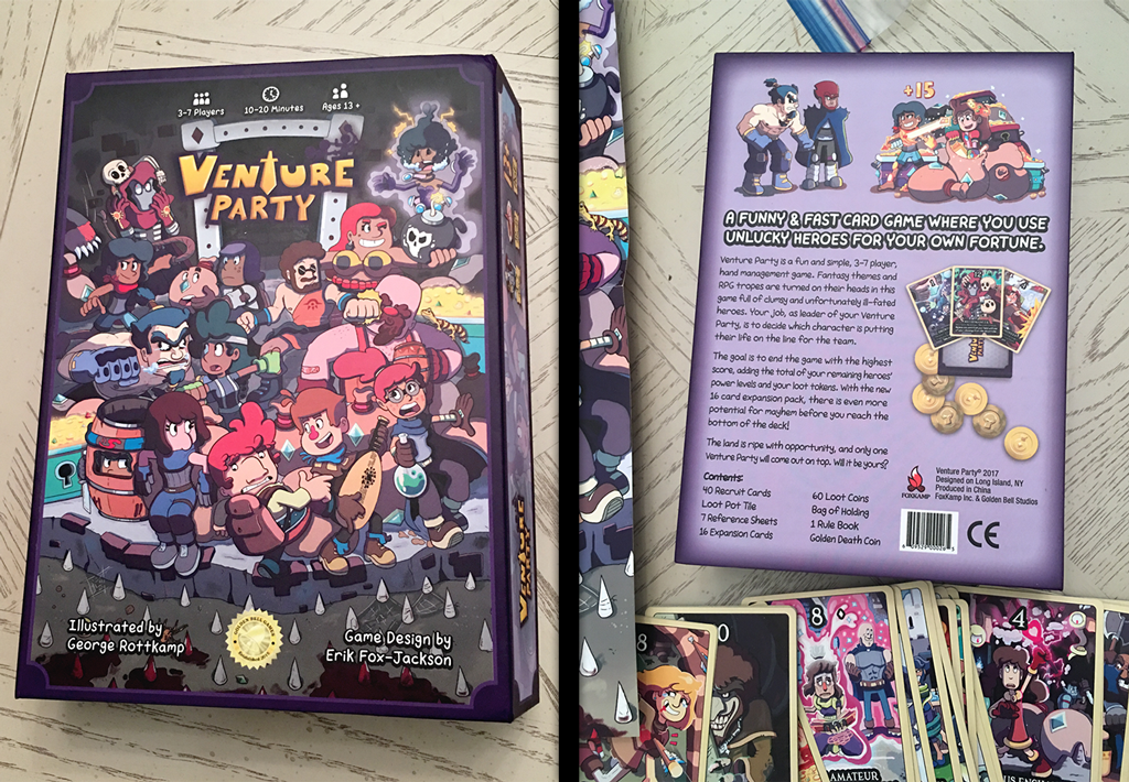 Venture Party: Sample Production Box by GeorgeRottkamp