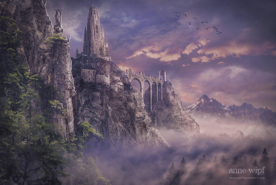 Kingdom in the Clouds by annewipf Kingdom in the Clouds by annewipf