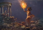Tethys collecting the sun (2) by annewipf