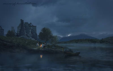Campfire by annewipf