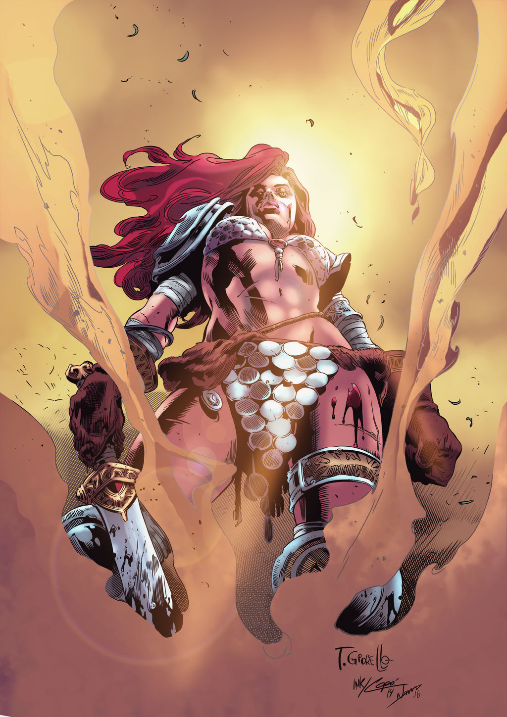Red Sonja by NimeshMorarji