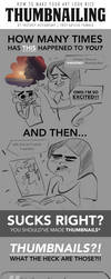 HOW TO MAKE YOUR ART LOOK NICE: Thumbnailing by trisketched