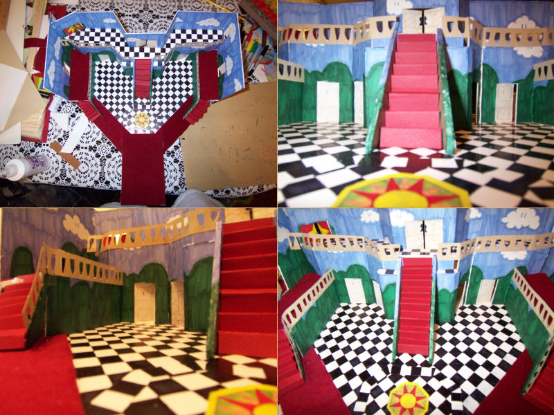 Peach Palace Mezzanine by Purple256