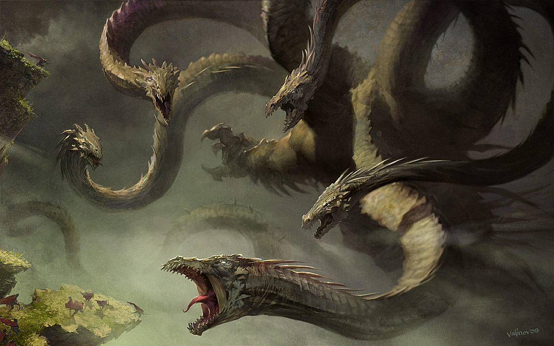 Hydra monster by velinov