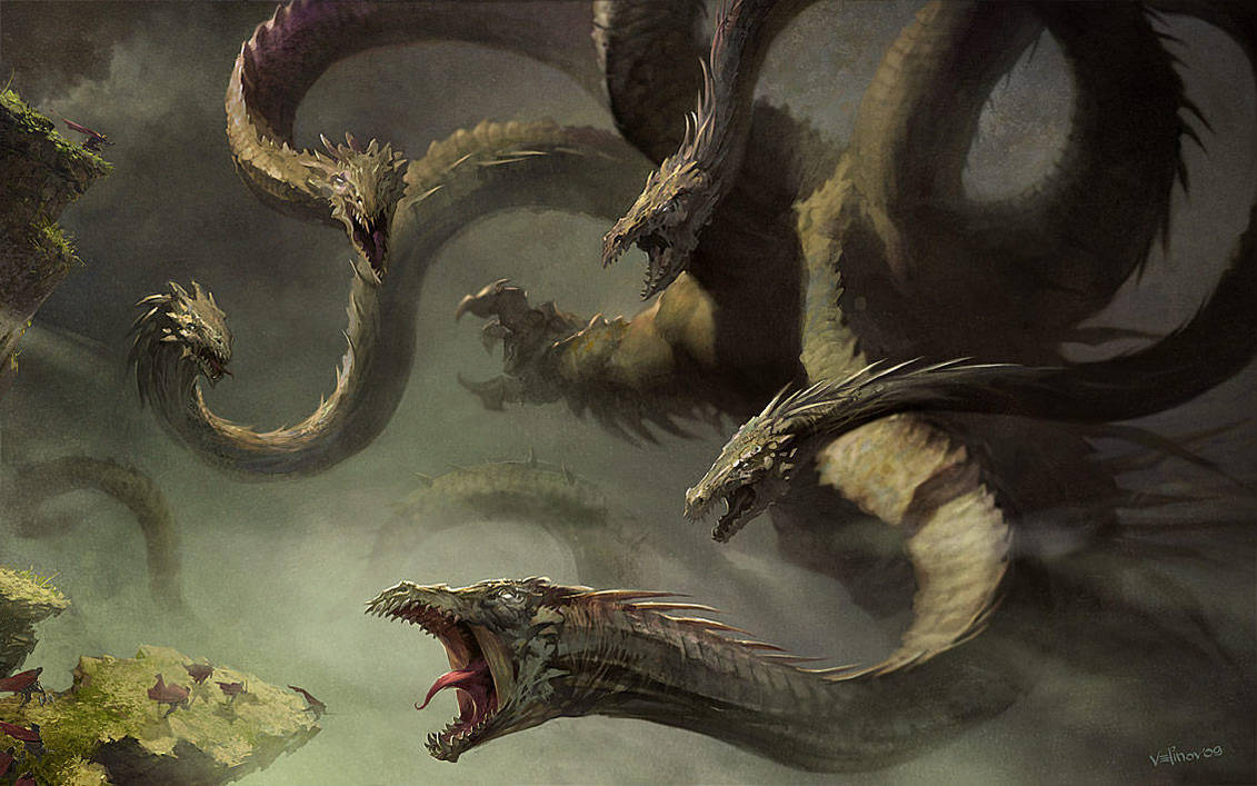 Hydra monster by velinov