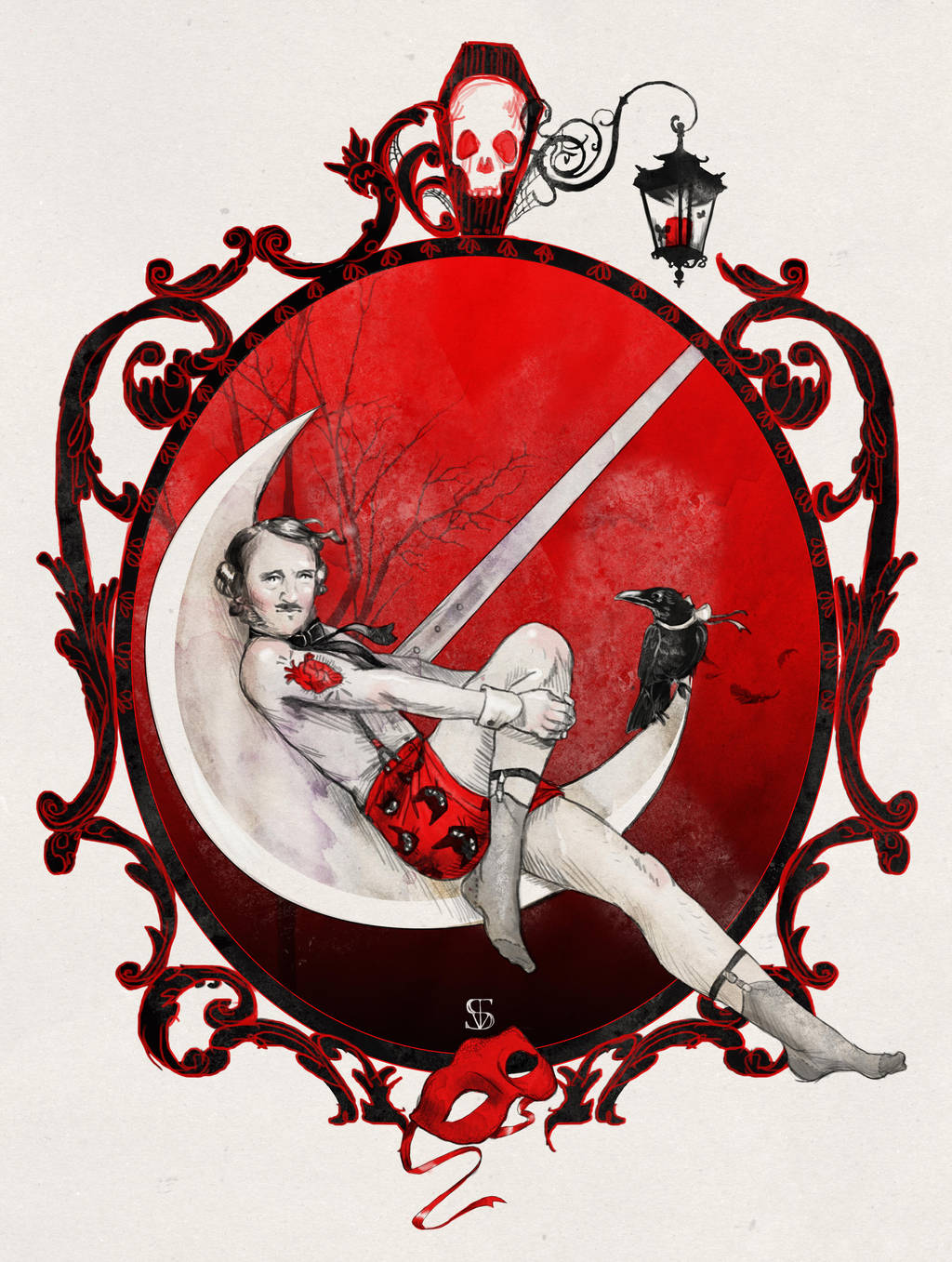 Pin-up Poe by theseavoices