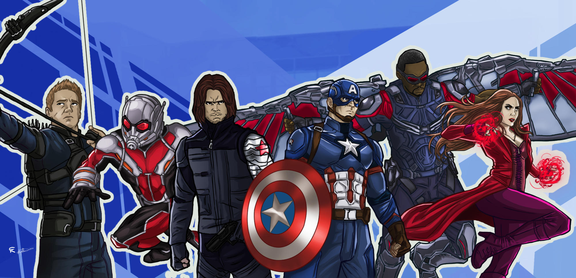 Team Captain America by gscratcher on DeviantArt