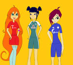 Winx Club Soccer Uniform Part 2 by kbinitiald