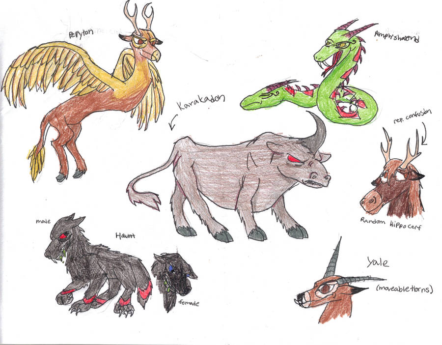 Un-sung Mythical Monsters by Kali-Balekrone