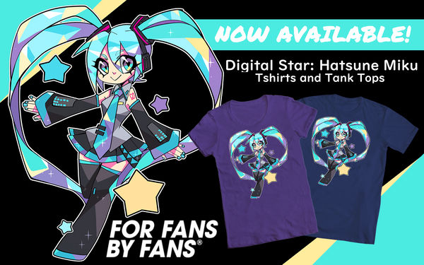 Digital Star Hatsune Miku- Official Shirt by Techycutie