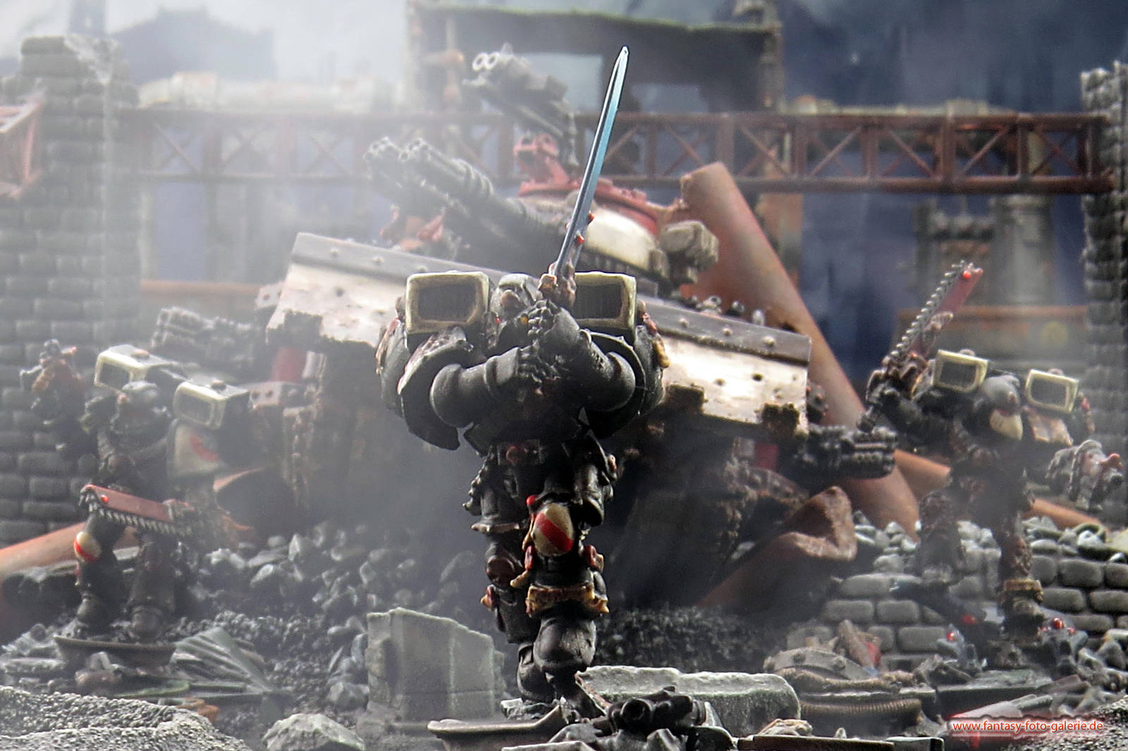 Black Templars Attack by volkerheide