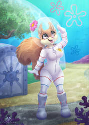 Sandy Cheeks by DolphyDolphiana