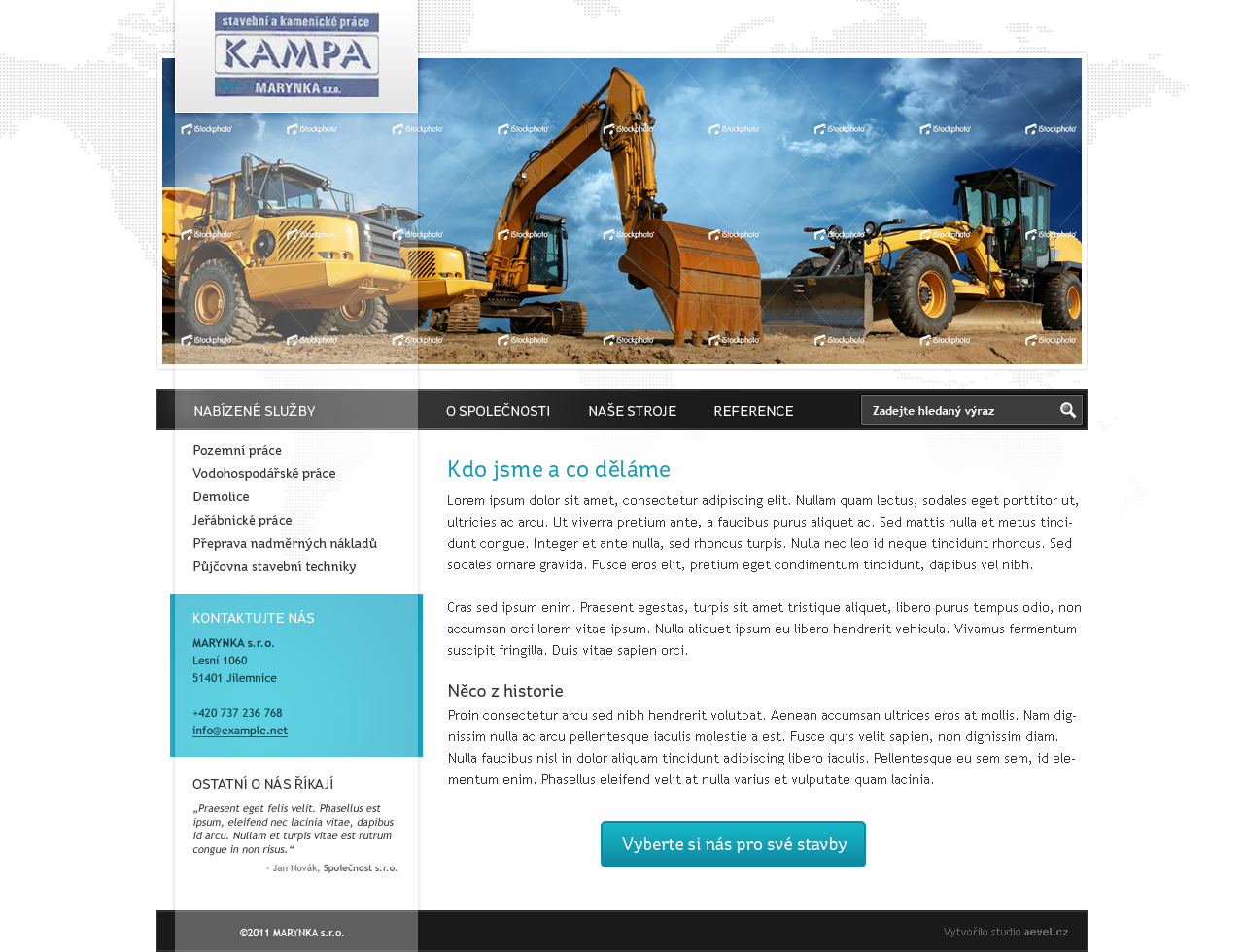 construction works by aevel