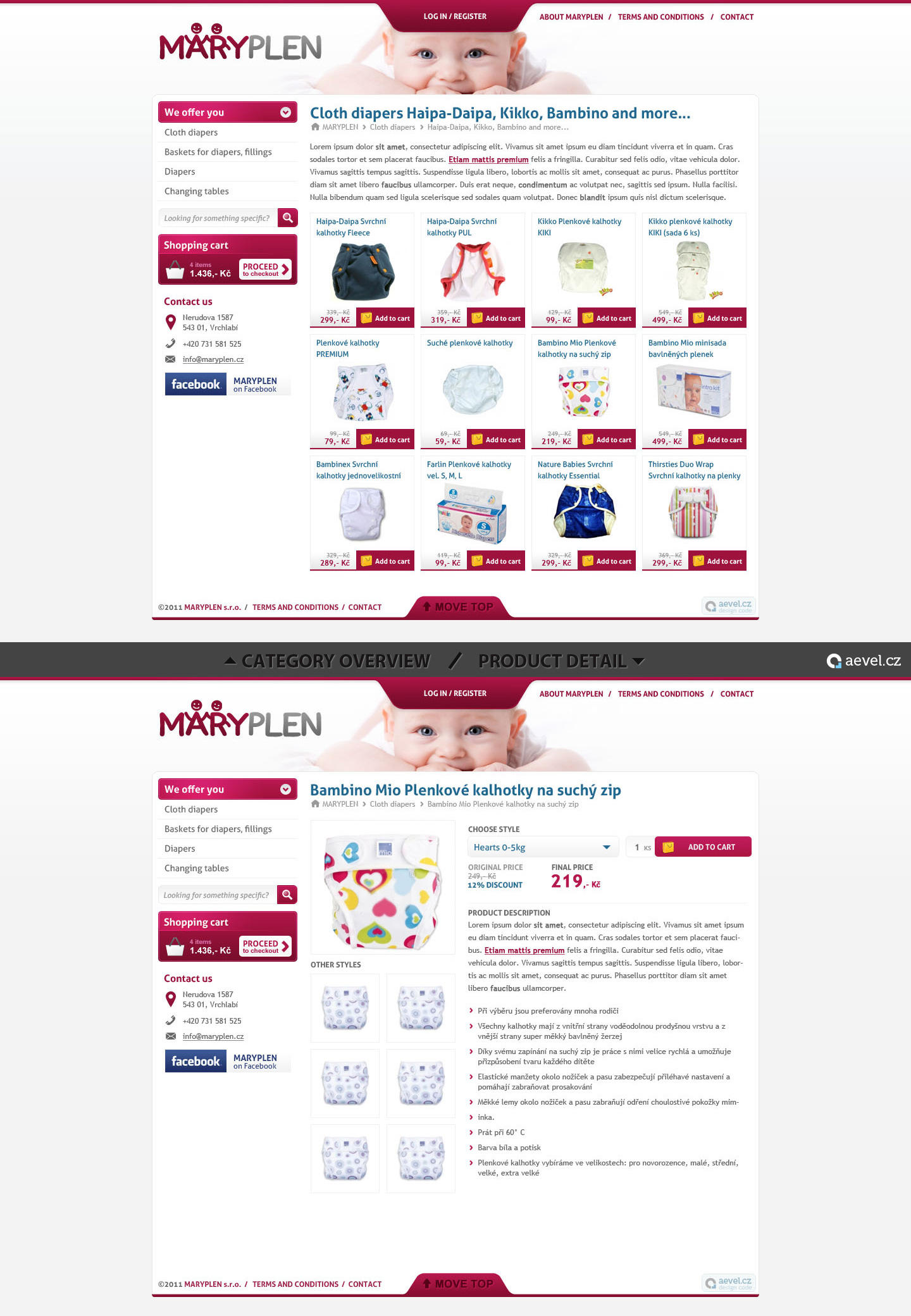 Maryplen baby diapers by aevel