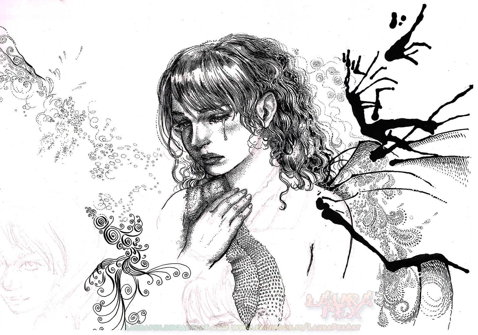 Some Inktober doodles - 2 by LauraPex