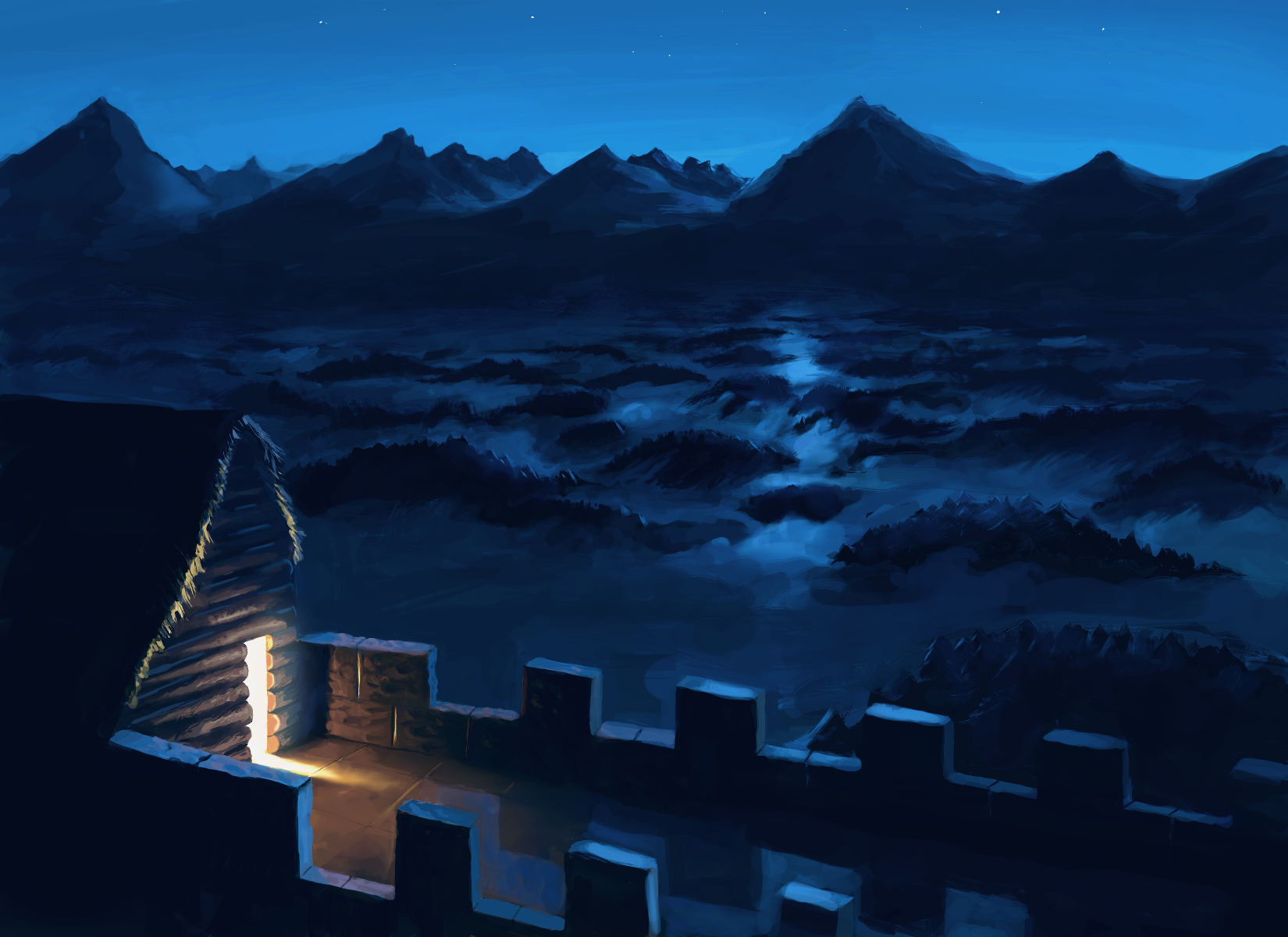 2014 04 18-20 Painting Small by Healer-Guy