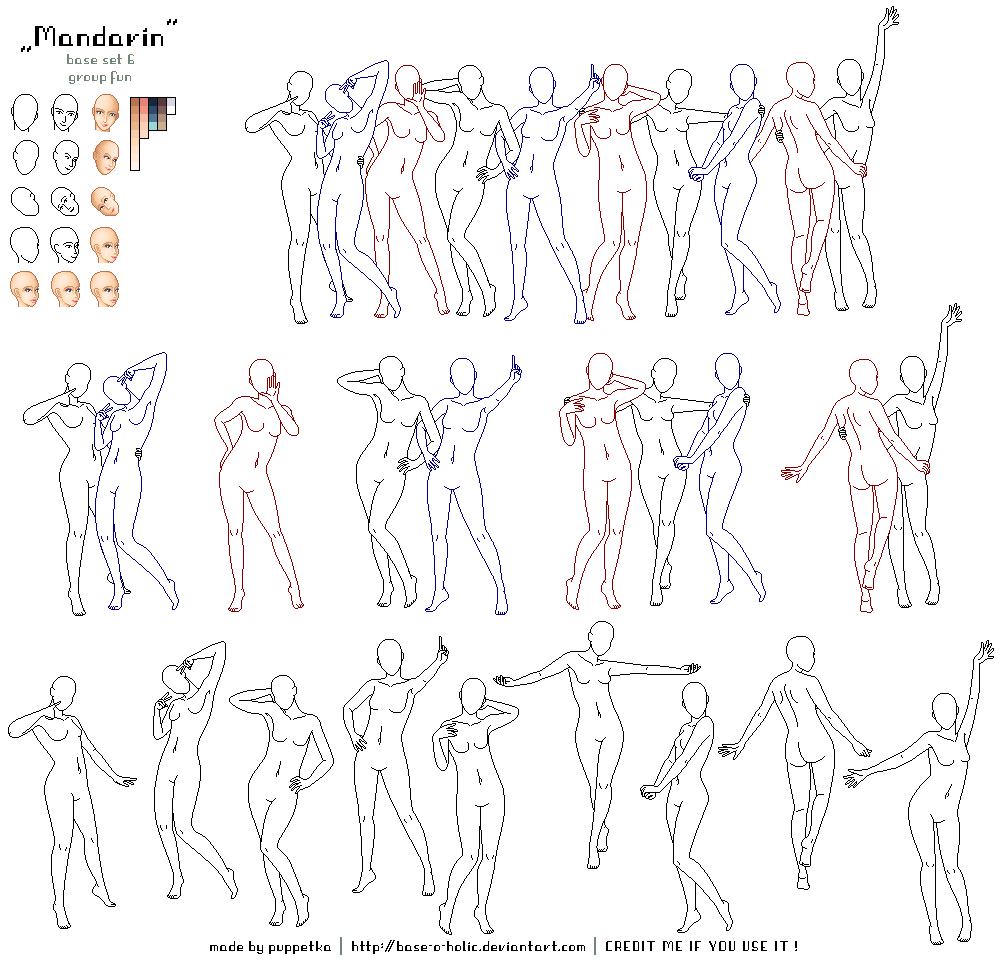 - Mandarin 6 - group fun - by base-o-holic