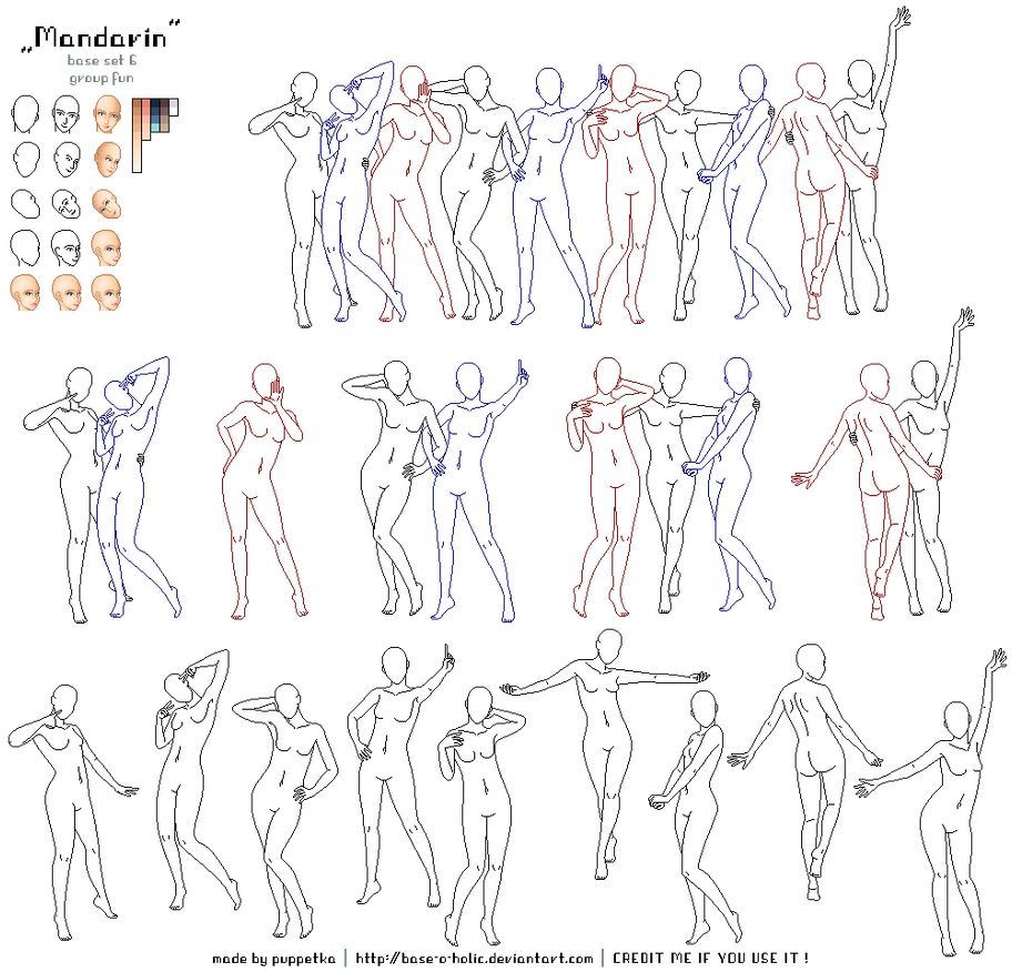 - Mandarin 6 - group fun - by base-o-holic