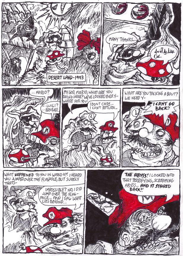 Mario Is Missing by FreakshowComics